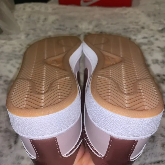 Womens Nike COURT ROYALE Rose Smokey Mauve Gum - Picture 5 of 16